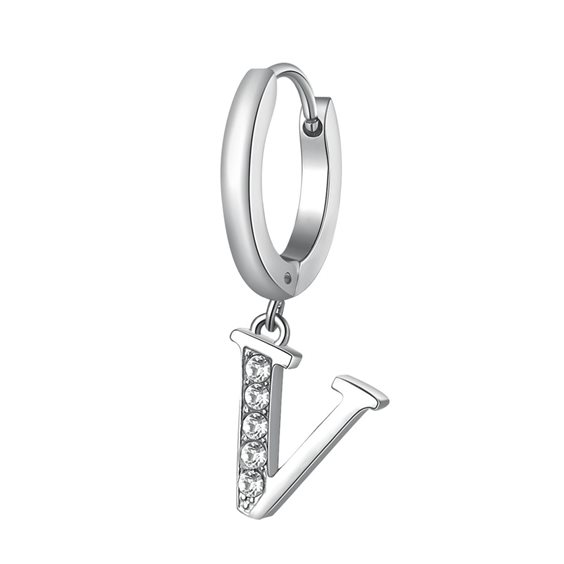 Single earring Brosway Man Chakra_earrings in Steel BHKE078 - BHKE078